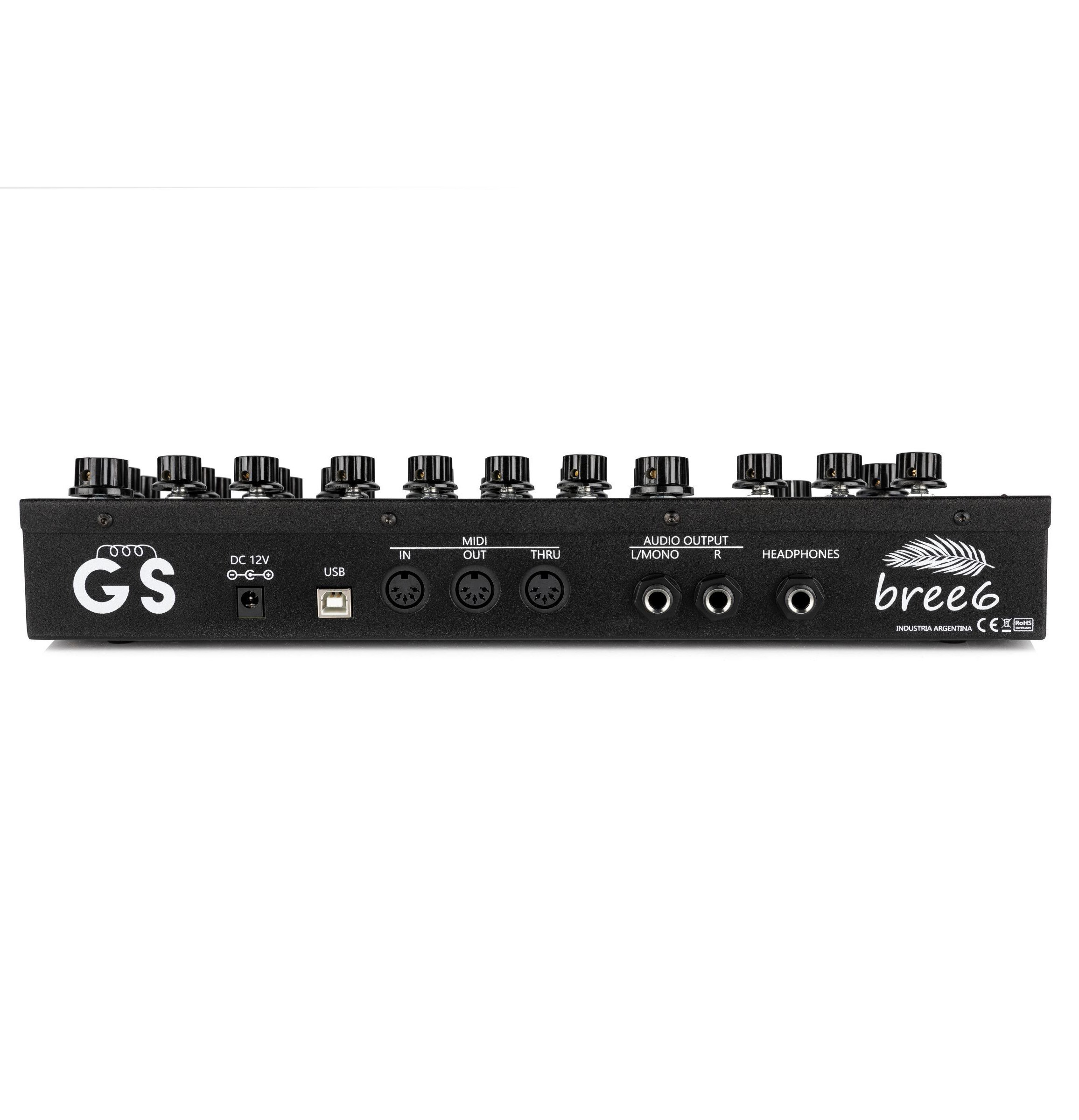 Bree6 Analog Polyphonic Synthetizer (Black) — GS Music